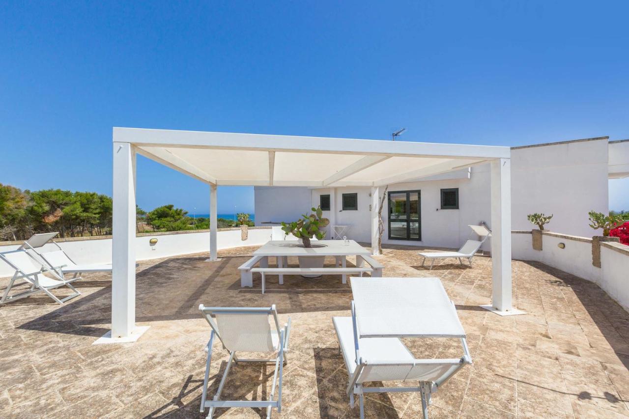 Residence Punta Cassano - In Piscina Sulla Spiaggia Di Sabbia Сан-Фока Экстерьер фото