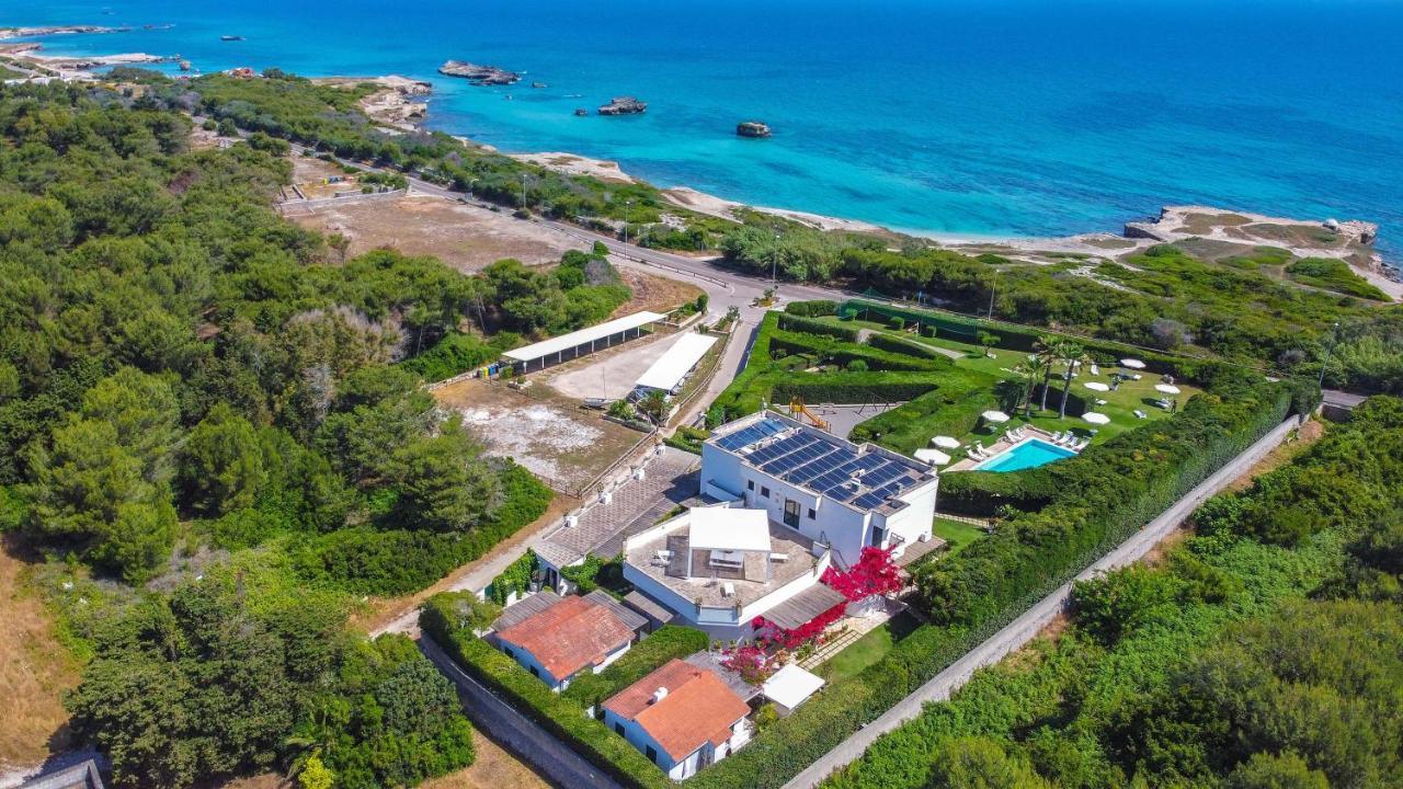 Residence Punta Cassano - In Piscina Sulla Spiaggia Di Sabbia Сан-Фока Экстерьер фото